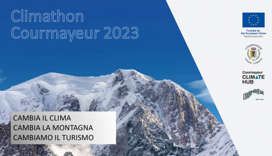 Climathon Courmayeur 2023 - Questionario