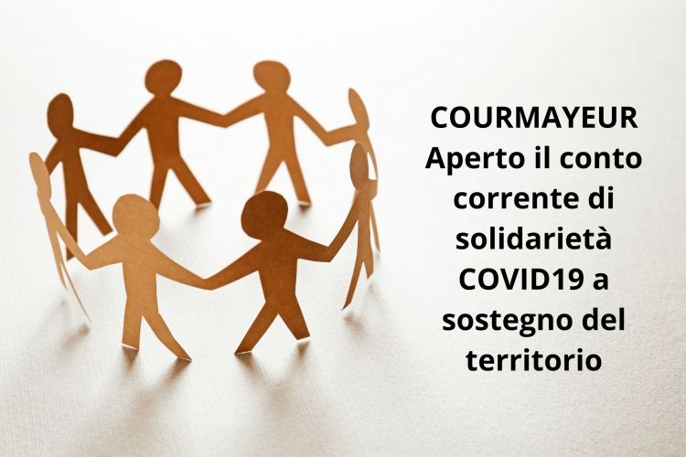 Conto correte Covid19 - Fondo solidarietà