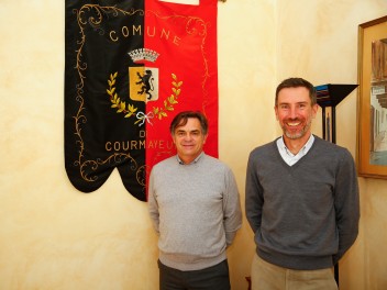 Visualizza immagine Il Sindaco Roberto Rota e il Commissario Andrea Cargnino 