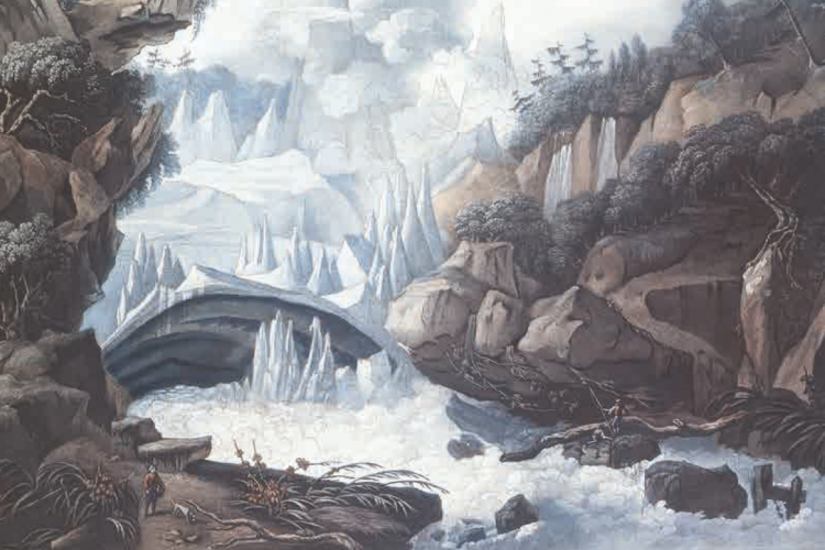 Louis Bélanger 1756-1816 • Bocca del ghiacciaio