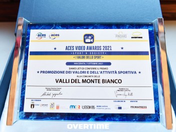 Visualizza immagine Premio promozione dei valori dell’attività sportiva - Prima edizione dell'ACES Video Award