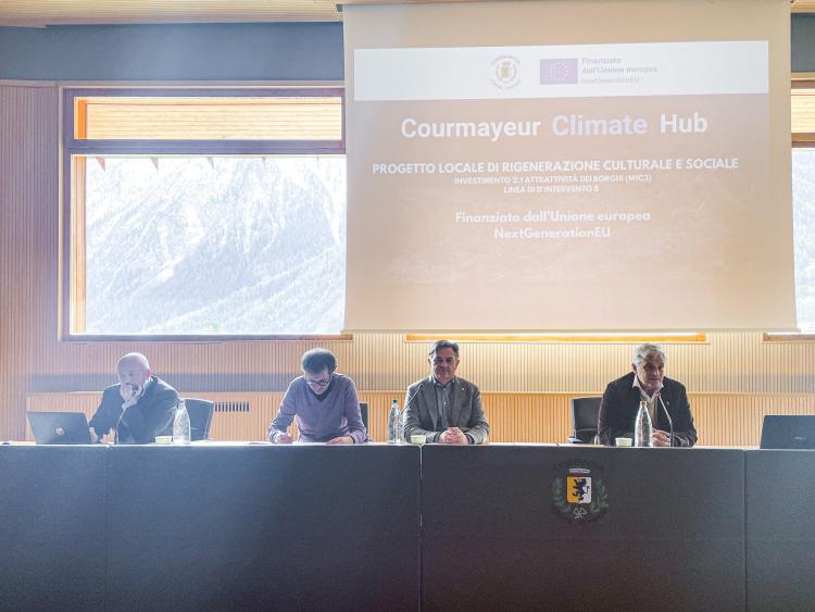Presentazione PNRR Courmayeur Climate HUB