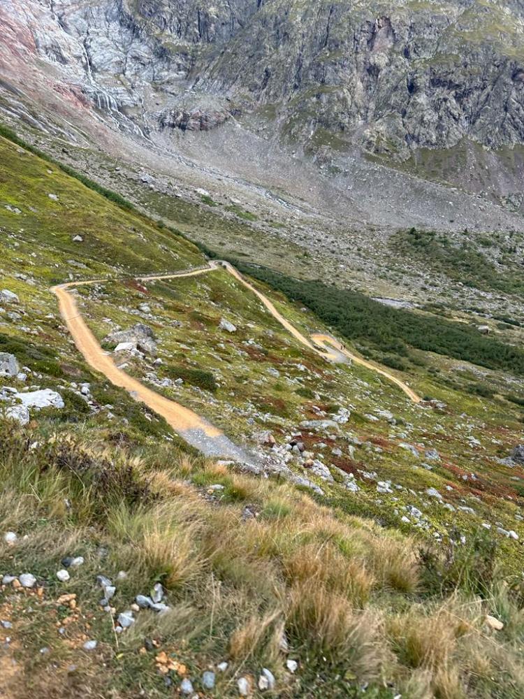 Progetto Alcotra E-Bike Mont Blanc - Interventi sul tratto Col de la Seigne - Lago Combal