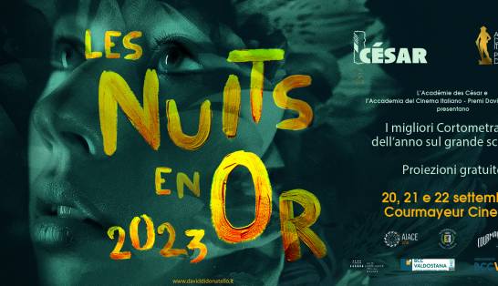 Cinema - Les Nuits en Or 2023 - Dal 20 al 22 settembre