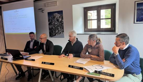 Progetto PrévRisk-CC - Prevenzione dei rischi e adattamento ai cambiamenti climatici nei territori dell'Espace Mont-Blanc
