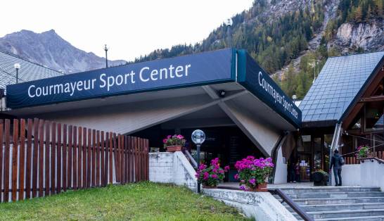 Courmayeur in sicurezza: aperto un centro tamponi al Courmayeur Sport Center