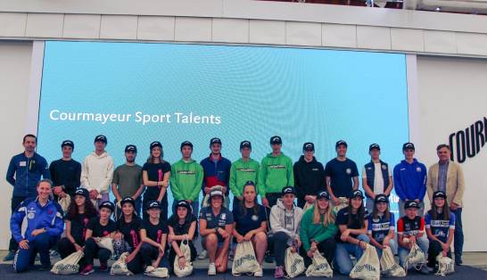 Presentato "Courmayeur Sport Talents" per far crescere nuove generazioni di campioni