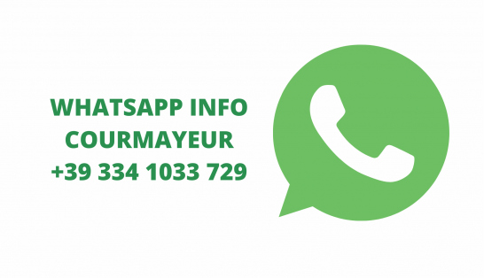 Attivato il servizio WhatsApp Info Courmayeur